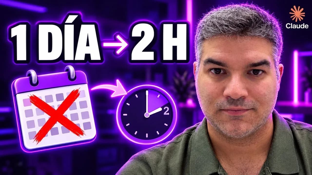 Miniatura del vídeo «Llevo meses programando con agentes de IA en mi empresa: estas son las cifras reales»