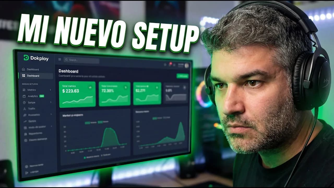 Miniatura del vídeo «Adiós AWS: Mi Infraestructura por el precio de un café»